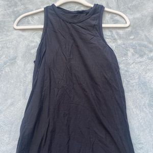 Black Lululemon Tie-Back Tank Top